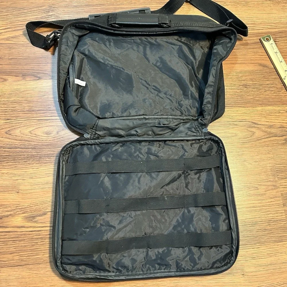 Official VINTAGE Black Sega Game Gear Carrying‎ Case Travel Bag With Strap